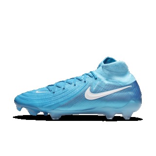 Nike Phantom Luna 2 Elite high-top voetbalschoenen (stevige ondergrond) - Blauw