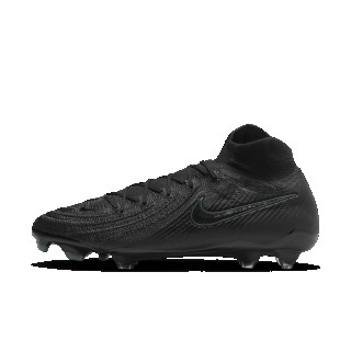 Nike Phantom Luna 2 Elite high-top voetbalschoenen (stevige ondergrond) - Zwart