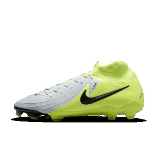 Nike Phantom Luna 2 Pro high-top voetbalschoenen (stevige ondergrond) - Grijs