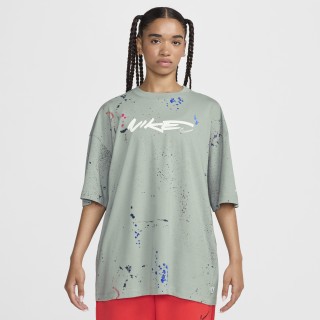 Nike Sportswear Breaking oversized T-shirt met korte mouwen voor dames - Grijs