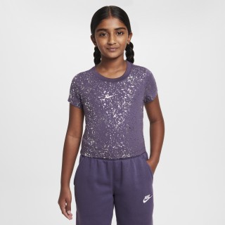 Nike Sportswear Cropped T-shirt voor meisjes - Paars