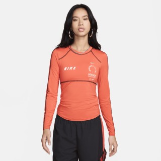 Nike Sportswear Damestop met lange mouwen - Rood