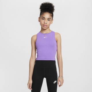 Nike Sportswear geribde tanktop voor meisjes - Paars