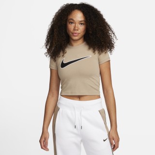 Nike Sportswear Kort T-shirt voor dames - Bruin