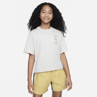 Nike Sportswear T-shirt voor meisjes - Grijs