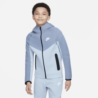 Nike Tech Fleece Hoodie met rits voor jongens - Blauw