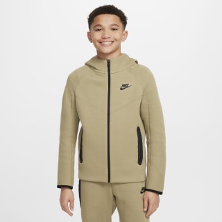 Nike Sportswear Tech Fleece Hoodie met rits voor jongens - Bruin