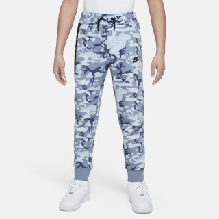 Nike Tech Fleece joggingbroek met camouflageprint voor jongens - Blauw