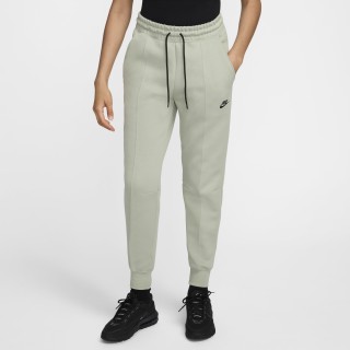 Nike Sportswear Tech Fleece Joggingbroek met halfhoge taille voor dames - Groen