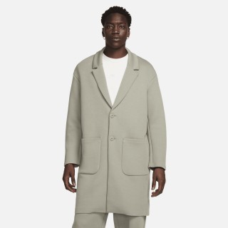 Nike Tech Fleece Reimagined trenchcoat met ruimvallende pasvorm voor heren - Grijs