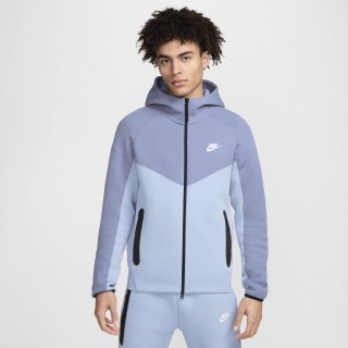 Nike Tech Fleece Windrunner Hoodie met rits voor heren - Blauw