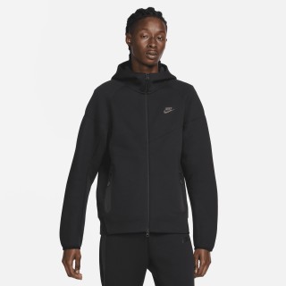 Nike Tech Fleece Windrunner Hoodie met rits voor heren - Zwart