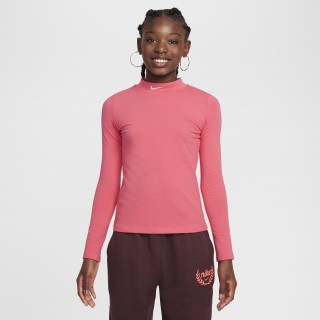 Nike Sportswear top met lange mouwen voor meisjes - Roze