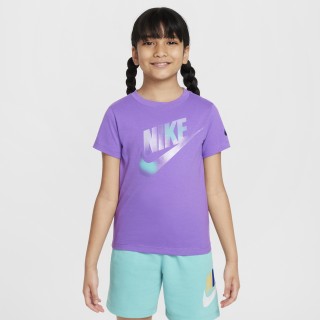 Nike T-shirt met print van clubgraphic voor kleuters - Paars