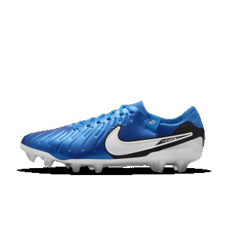 Nike Tiempo Legend 10 Elite low top voetbalschoenen (stevige ondergrond) - Blauw