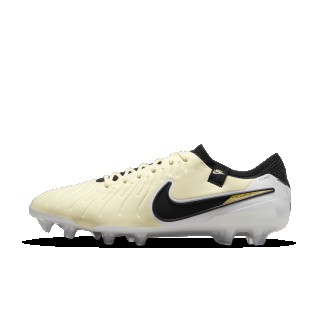 Nike Tiempo Legend 10 Elite low top voetbalschoenen (stevige ondergrond) - Geel