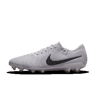 Nike Tiempo Legend 10 Elite low-top voetbalschoenen (stevige ondergronden) - Grijs