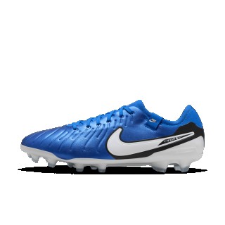 Nike Tiempo Legend 10 Pro low top voetbalschoenen (stevige ondergrond) - Blauw