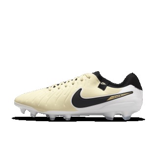 Nike Tiempo Legend 10 Pro low top voetbalschoenen (stevige ondergrond) - Geel