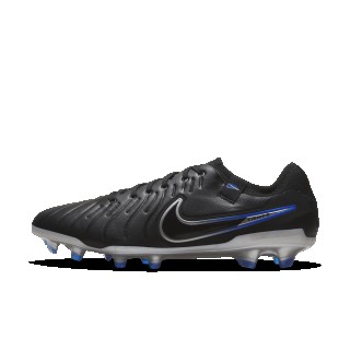 Nike Tiempo Legend 10 Pro low top voetbalschoenen (stevige ondergrond) - Zwart