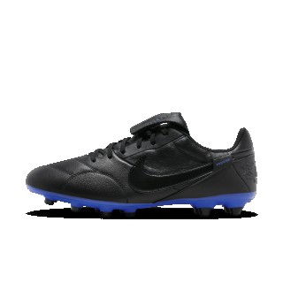 NikePremier 3 low top voetbalschoenen (stevige ondergrond) - Zwart