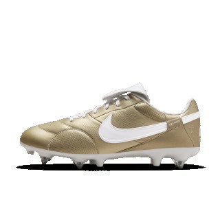 NikePremier 3 low top voetbalschoenen (zachte ondergrond) - Bruin