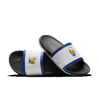 Offcourt (FFF) Nike slippers - Wit