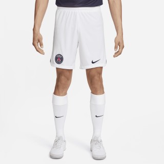 Paris Saint-Germain 2023/24 Stadium Thuis/Uit Nike Dri-FIT voetbalshorts voor heren - Wit