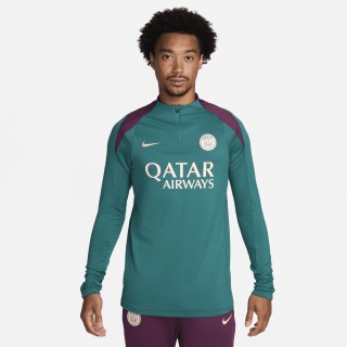 Paris Saint-Germain Strike Nike Dri-FIT voetbaltrainingstop voor heren - Groen