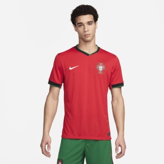 Portugal (herenelftal) 2024/25 Stadium Thuis Nike Dri-FIT replica voetbalshirt voor heren - Rood