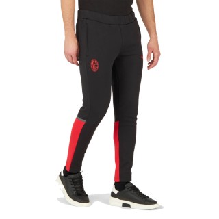 PUMA AC Milan Casual Trainingsbroek 2023-2024 Zwart Rood