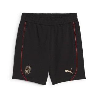 PUMA AC Milan Casuals Broekje 2024-2025 Zwart Rood