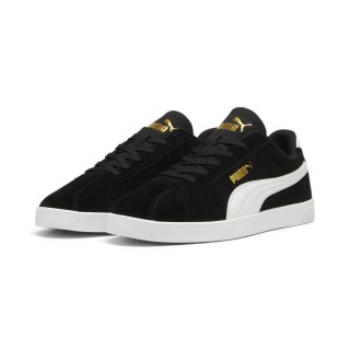 PUMA Club II Sneakers Zwart Wit Goud