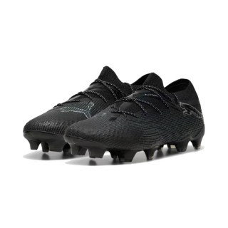 PUMA Future 7 Ultimate Low Gras / Kunstgras Voetbalschoenen (MG) Zwart Wit