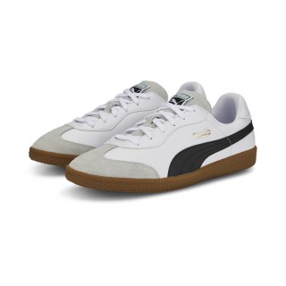 PUMA King 21 Zaalvoetbalschoenen (IN) Wit Zwart