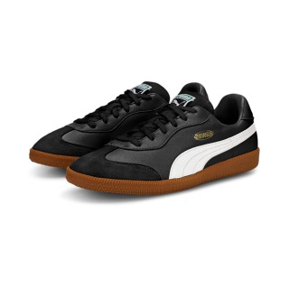 PUMA King 21 Zaalvoetbalschoenen (IN) Zwart Wit