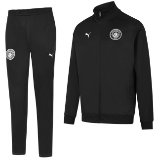 PUMA Manchester City Trainingspak Full-Zip YOD 2023-2024 Zwart Wit