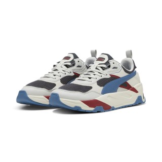 PUMA Trinity Sneakers Grijs Blauw Rood