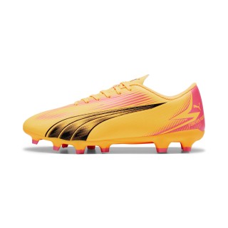 PUMA Ultra Play Gras / Kunstgras Voetbalschoenen (MG) Oranje Zwart Roze