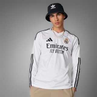 Real Madrid 24/25 Thuisshirt met Lange Mouwen