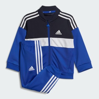 Adidas Tiberio 3-Stripes Colorblock Shiny Trainingspak Kids