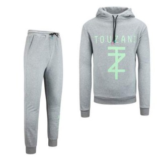 TOUZANI Trainingspak Hoodie Sweat Grijs