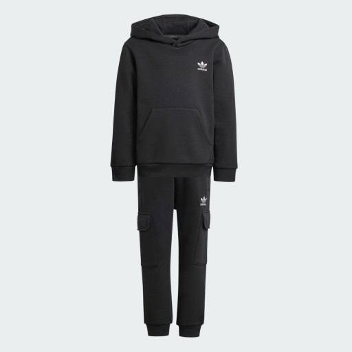 Adidas 1/2 Zip Hoodie Cargo Set Kids