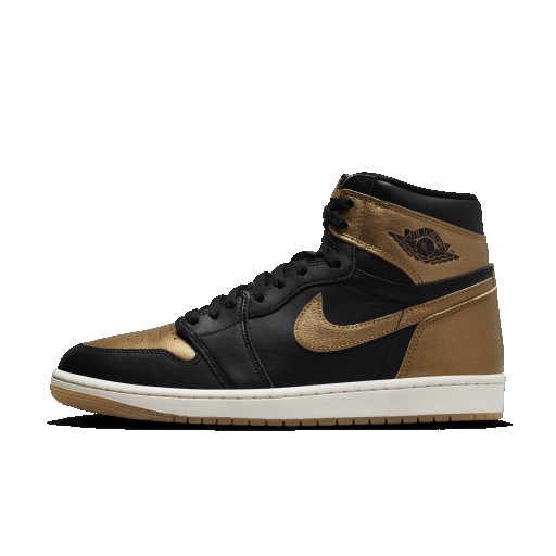 Air Jordan 1 Retro High OG 'Black and Gold' herenschoenen - Zwart