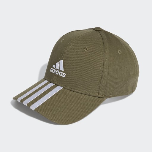 Adidas Baseball 3-Stripes Cotton Twill Honkbalpet