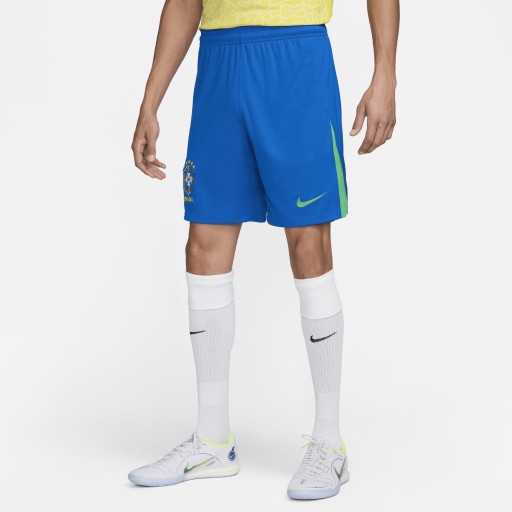 Brazilië 2024 Stadium Thuis Nike Dri-FIT replica voetbalshorts voor heren - Blauw