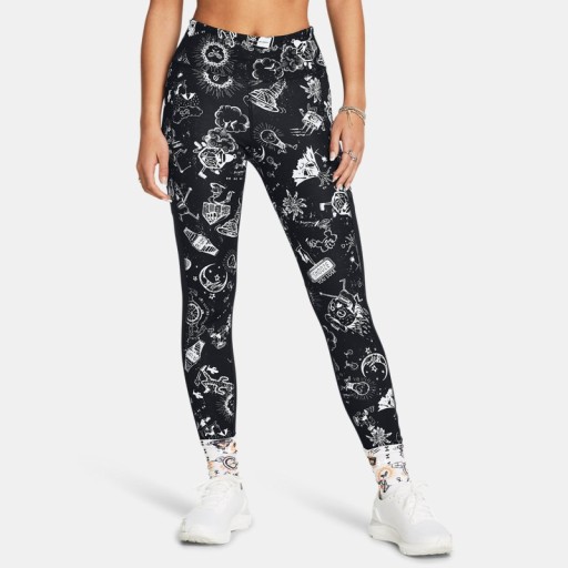 Dameslegging Under Armour Launch Ankle Zwart / Reflecterend L