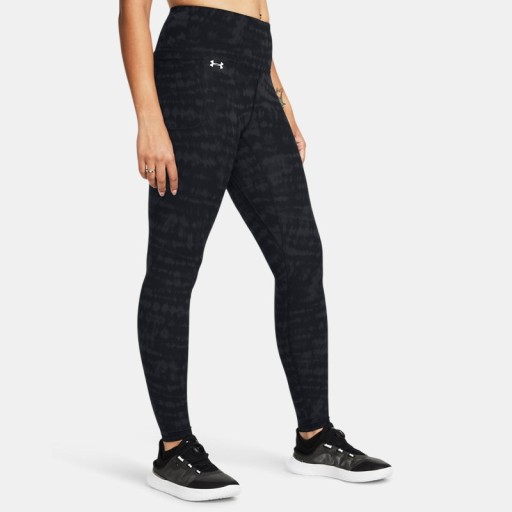 Dameslegging Under Armour Motion Printed Zwart / Anthracite / Wit L