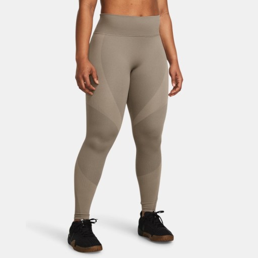 Dameslegging Under Armour Vanish Elite Seamless Ankle Taupe Dusk / Iridescent L