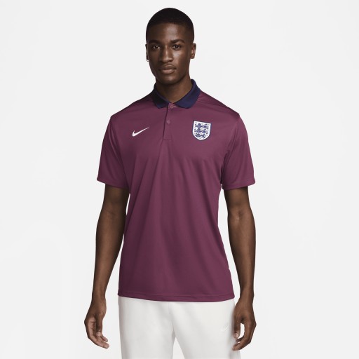 England Victory Nike Dri-FIT voetbalpolo voor heren - Rood